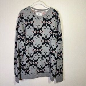 On The Byas mens kangaroo pocket sweatshirt size large‎